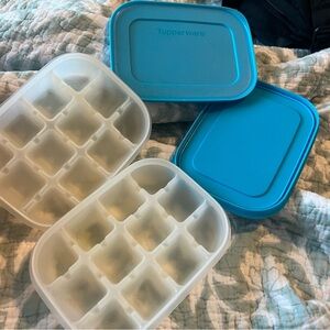 Tupperware ice trays
